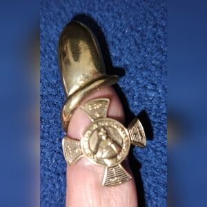 Religious Nail Ring